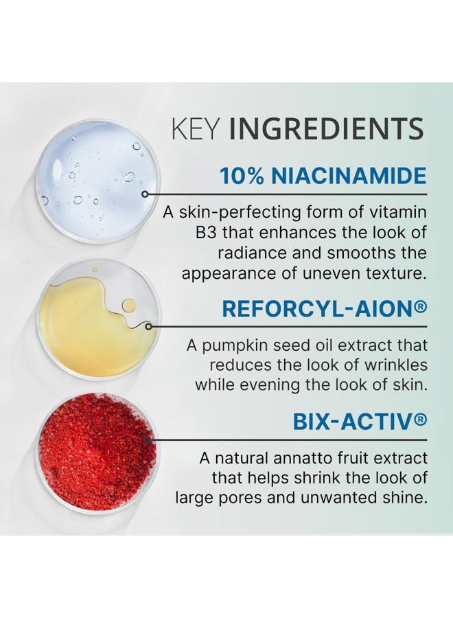 goPure 10% Niacinamide Serum Booster - Redness Reducing Skin Care, Reduces the Look of Skin Discoloration and Large Pores in Soothing Formula with Natural Extracts to Even Skin Tone - 1 fl oz - Image 3