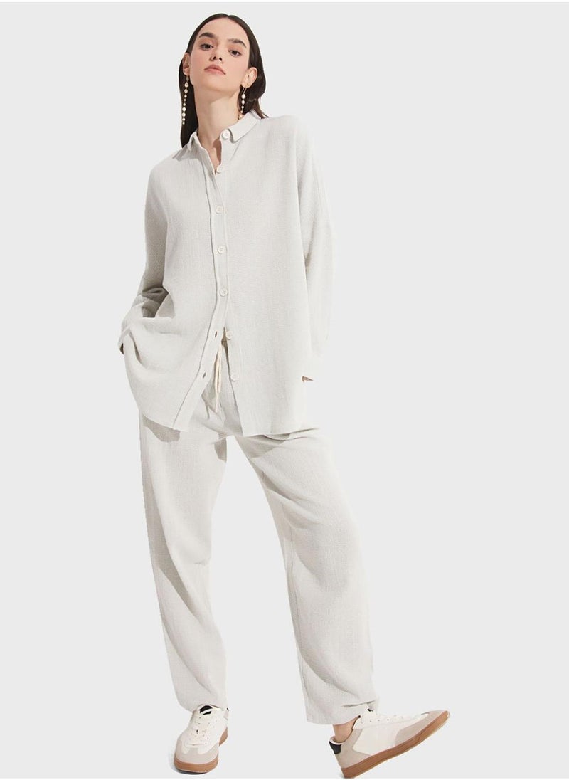 جون قميص بأزرار - Image 5