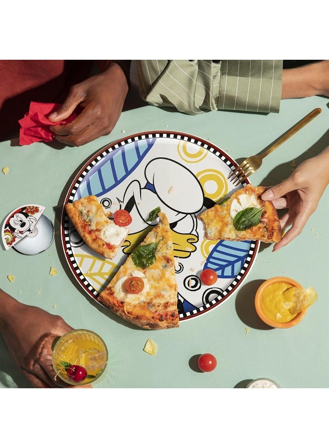 EGAN Donald Duck Disney D.31 Pizza Plate - Image 2