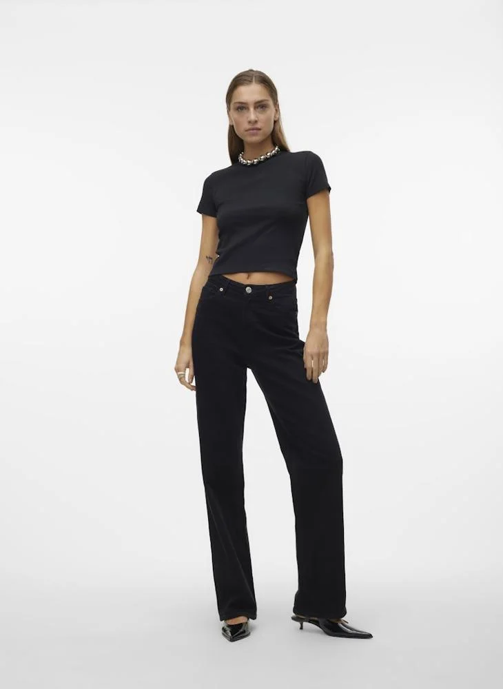 Vero Moda  Casual Crew Neck T-Shirt for Women | Best Price UAE