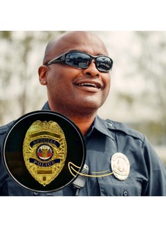 Kudos Badge Display Case With Stand Shadow Box For Policeman Fire Badge Badge Holder Gift For Cop Security Officer Or Firefighter  - Image 3