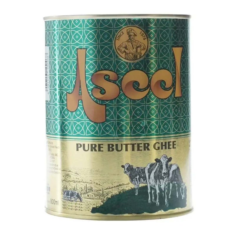 Aseel سمن عسيل النقي في علبة - 800 مل - Image 1