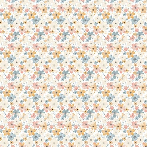 haus & kinder 144 TC Cotton Bedsheet for King Size Bed | King Size Bedsheet for Double Bed with 2 Pillow Covers (108 x 108 Inches) Perfect for Home Décor – Hawaiian Petal - Image 3
