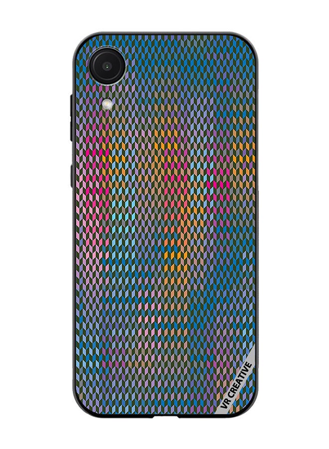 VR CREATIVE Protective Case Cover For Samsung Galaxy A03 Core Abstract Design Multicolour - Image 1
