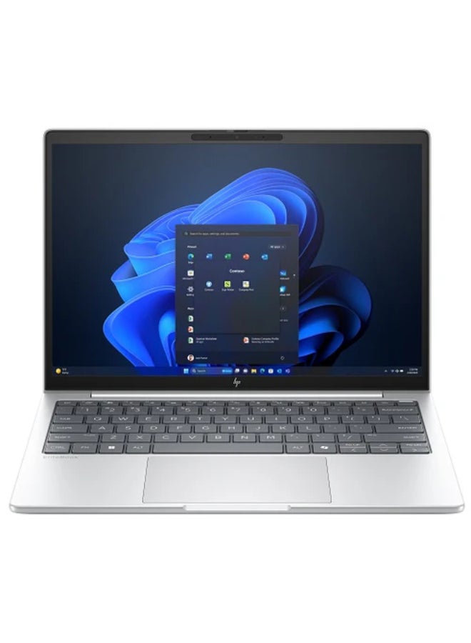 HP EliteBook Laptop With 16-Inch WUXGA Display,Intel Core Ultra 7 255U Processor/12-Core/16GB RAM/512GB SSD/Windows 11 Pro silver - Image 1