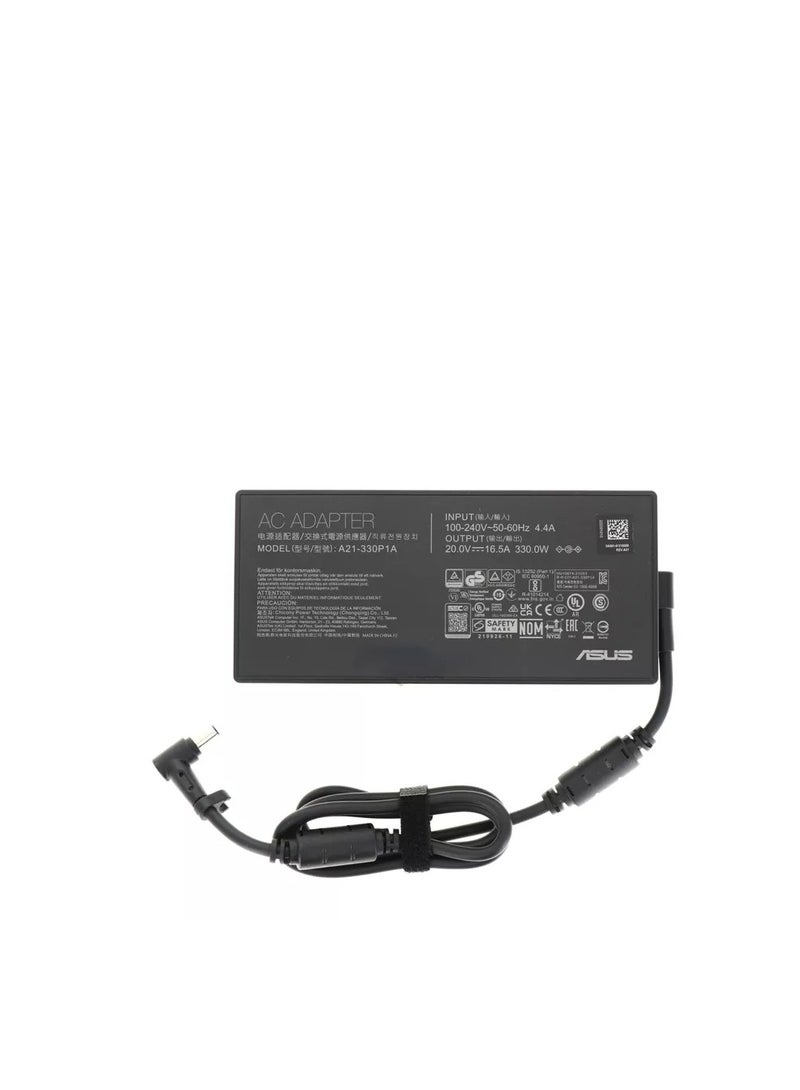 20V 16.5A 330W Laptop Charger ASUS A21-330P1A 6.0*3.7mm AC Adapter 0V 16.5A 330W Charger for Asus ROG Strix G16 G614 G614JIR G614JIR-AS94 Gaming Laptop A21-330P1A A22-330P1A 19.5V 16.92A AC Power Suppy Adapter Cord