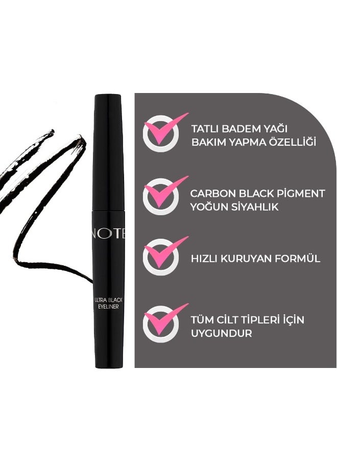 NOTE COSMETIQUE Ultra Black Eyeliner  - Image 2