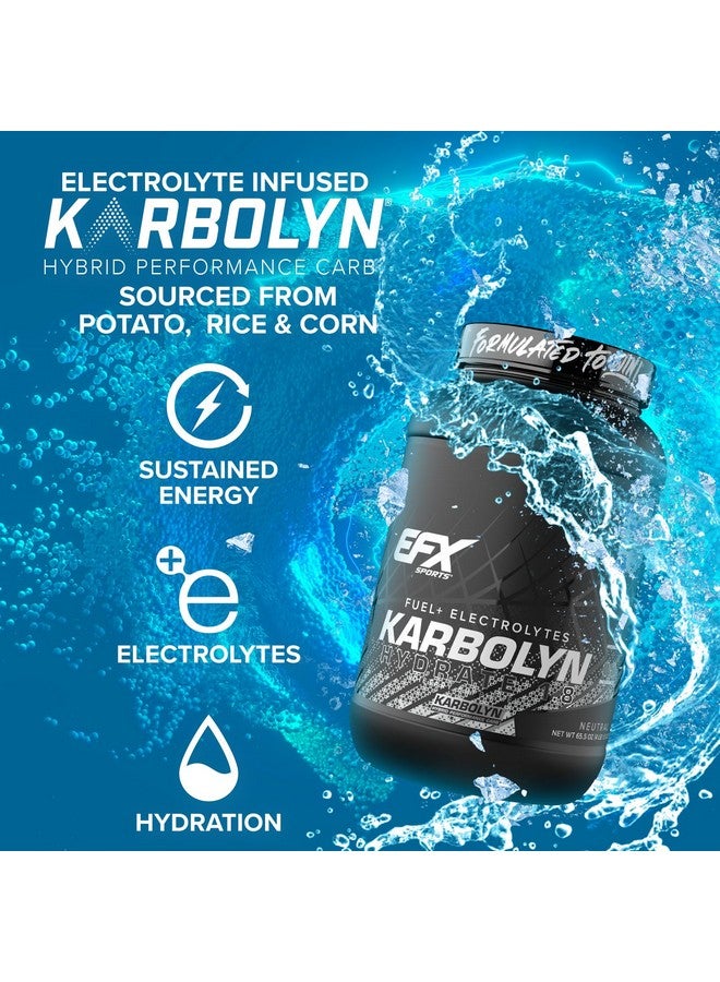 EFX Sports Karbolyn Hydrate | Carbohydrate Powder + Electrolytes | Sugar Free Sports Drink Mix | Fuel & Hydration | Stimulant Free | 66 Servings (Neutral) - Image 3