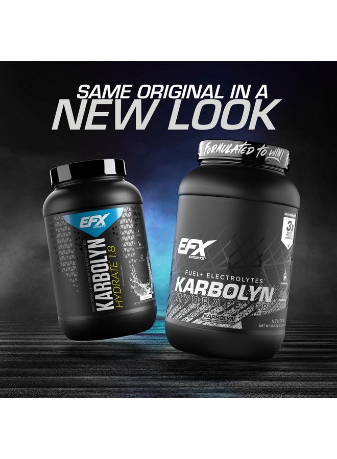 EFX Sports Karbolyn Hydrate | Carbohydrate Powder + Electrolytes | Sugar Free Sports Drink Mix | Fuel & Hydration | Stimulant Free | 66 Servings (Neutral) - Image 1