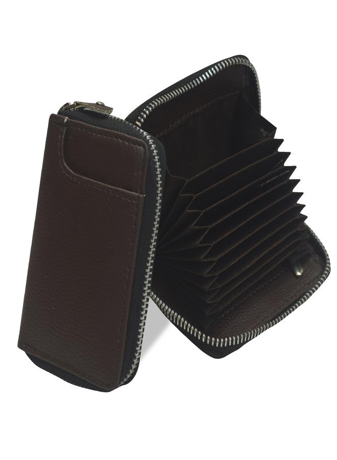 GREEN DRAGONFLY PU Leaher Clutches/Women's Wallets/Card Holder for Women,Credit Card Holder Wallet for Women & Girl's(NMB/202306730-Coffee Brown) - Image 1