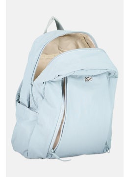 bebe Women Brand Logo Backpack 24 L x 36 H x 10 W cm, Light Blue  - Image 3