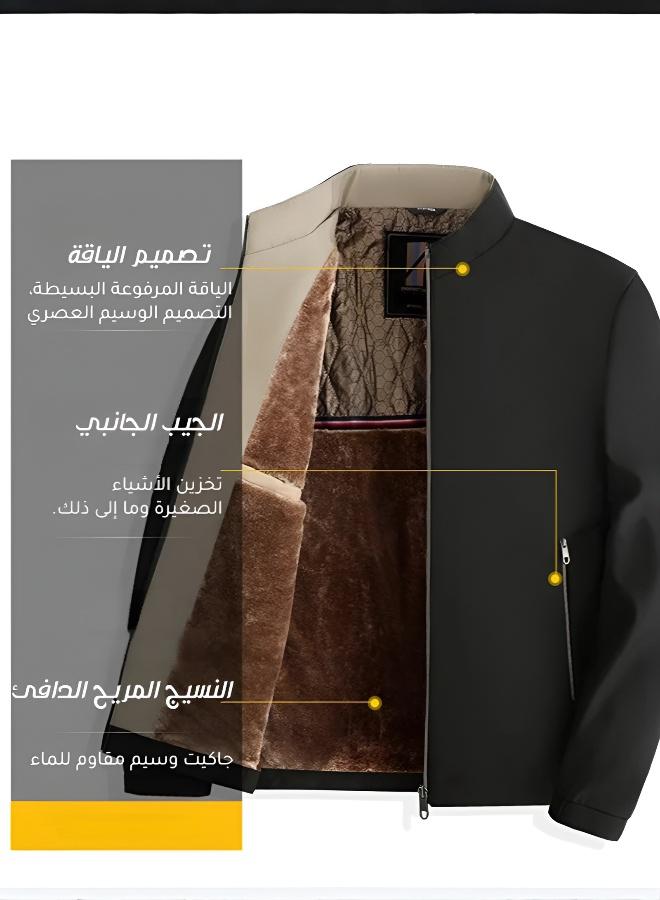 جاكيت رجالي شتوي مبطن فائق الدفء - Image 5