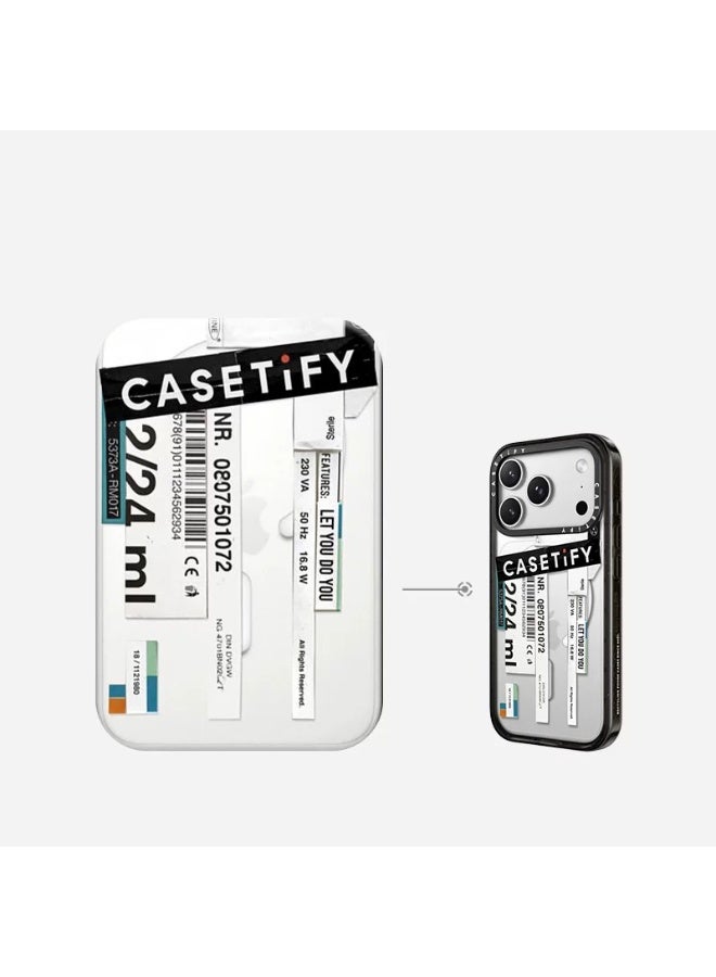Casetify Stylish Sticker Collage MagSafe Phone Case for iPhone 17 Pro Max, Slim Shockproof Anti-Scratch Protective Back Cover, Wireless Charging Compatible - Image 3
