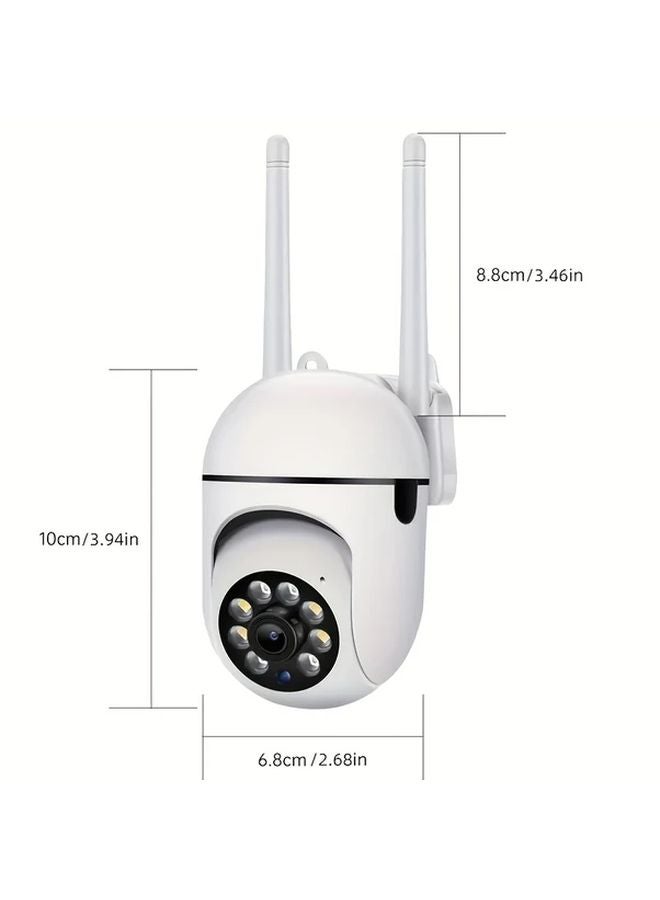 2Pcs AI Motion Detection Security Camera Full Color Night Vision Two Way Audio - Image 5