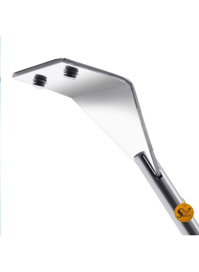 Sage Square Aquarium Scraper, Light & Durable, Stainless Steel, Safety Protection, Perfect Cleaning, Replaceable Blade, Safe Storage, Very Solid & Easy Installation,  - Image 2