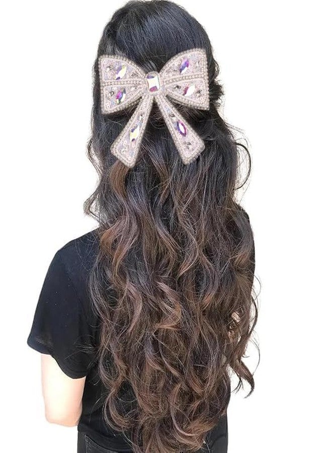 Cart Log CartLog Bow Hair Clips for Girls & Women - Trendy Hair Bows, Aesthetic Hair Accessories, Cute Alligator Clip Bows for Thick & Thin Hair (Design 1) - Image 3