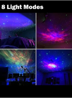 VOGMAX Muti-Color Sitting Astronaut Projector Ocean Wave Star Light Galaxy Projector Baby led Astronaut Lamp Starry Night Light  - Image 5