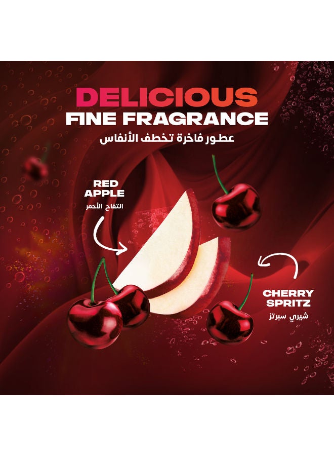 Axe The Premium Body Spray Collection for Men, Cherry Spritz, Red Apple and Amber Scent, 72H Fresh - Image 4