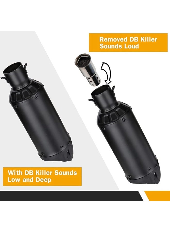 كاتم صوت عادم دراجة نارية DB Killer عالمي 51 ملم مزيل ضوضاء - Image 4