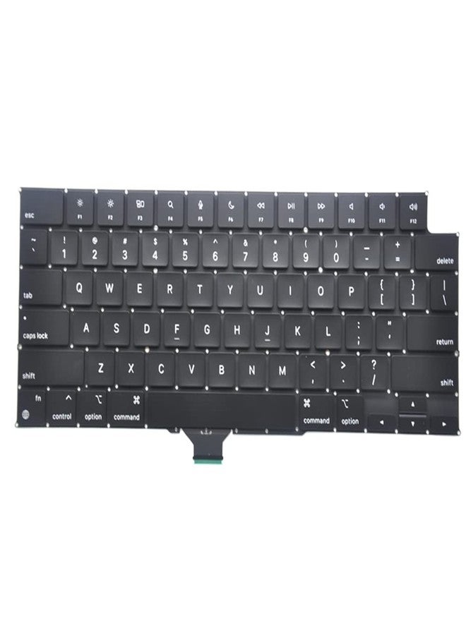 Pardarsey Replacement Backlit Keyboard Compatible with MacBook Pro 14" A2442, 16" A2485 2021 - US Layout with Screws and Screwdriver - Image 3