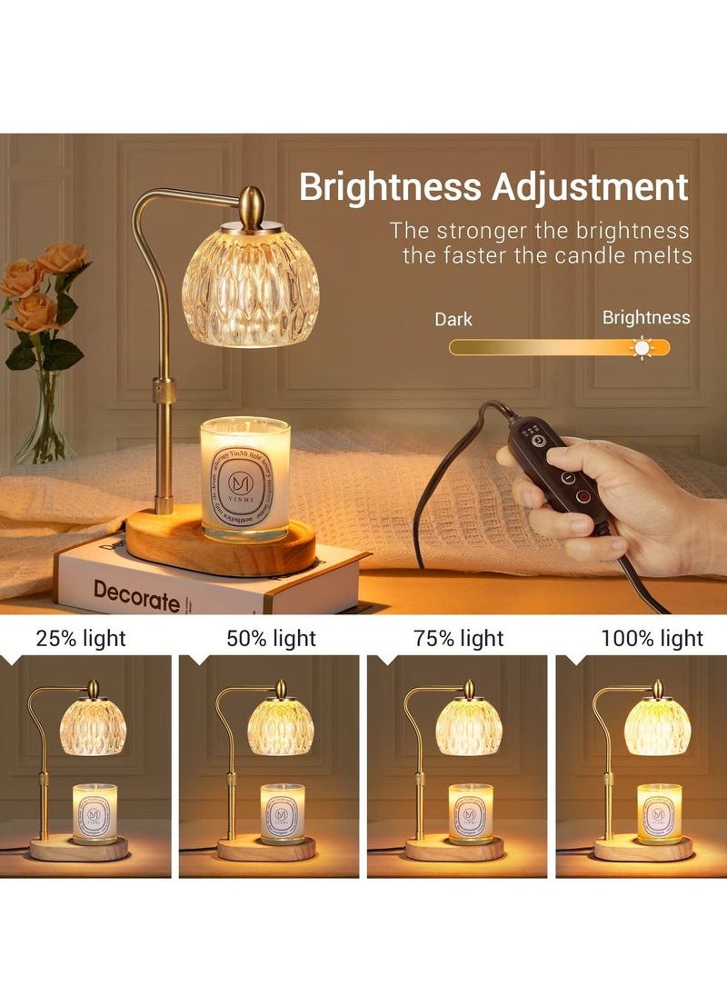 Captaintech Candle Warmer, Candle Warmer Lamp with Timer & Dimmer Candle Warmer Height Adjustable Scented Candles, Candle Warmer with Bulbs for Home Decor  - Image 3