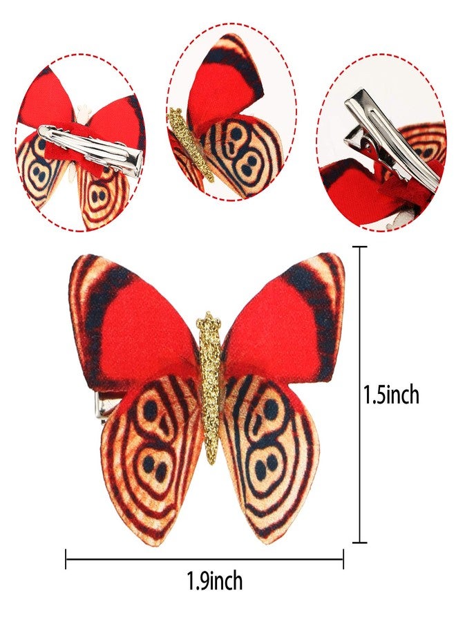 Boao 18 Pieces Glitter Butterfly Hair Clips for Girls Teens Women Hair Accessories (Trendy Styles) - Image 3