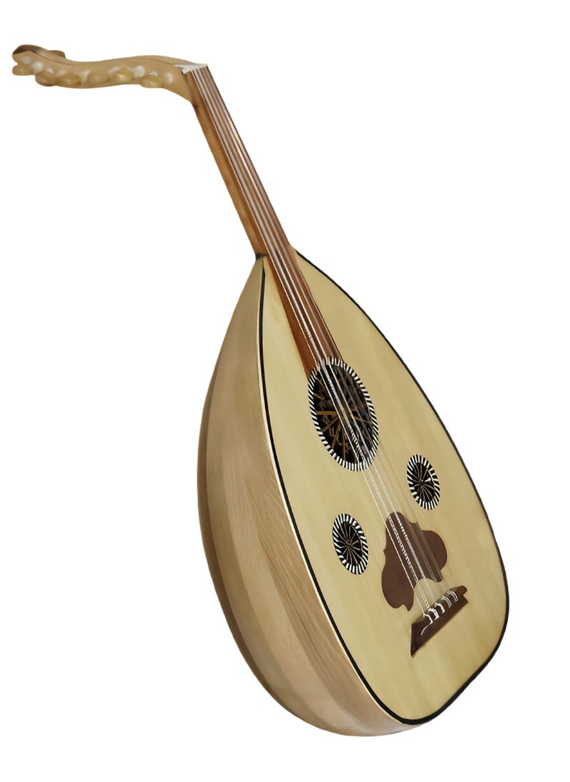 ماركة غير محددة - عود مصري عادي تعليمي للمبتدئين و الطلاب + شنطة و ريشة - خشبي - Image 1