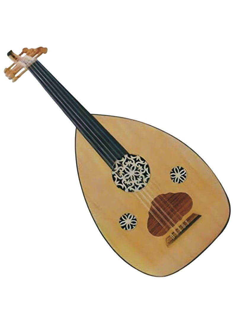 ماركة غير محددة - عود مصري عادي تعليمي للمبتدئين و الطلاب + شنطة و ريشة - خشبي - Image 1