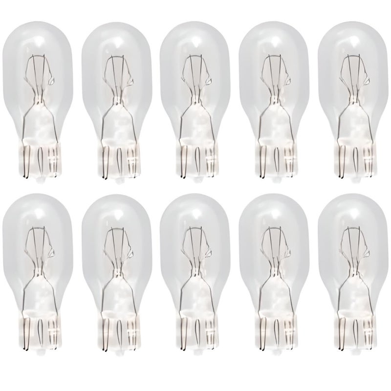 10 Pack - 912 Miniature Light Bulb, RV Camper Trailer Motor Home 12 volt Push In