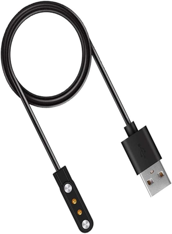 كابل شحن USB db11 لـ IWO W26 W26، لـ Xiaomi Haylou Solar LS05 Ticwatch GTX وDT78 DT100 DT28 DT68 SG3 محول ساعة ذكية شاحن مغناطيسي، yiqungo0008، 3.3 قدم