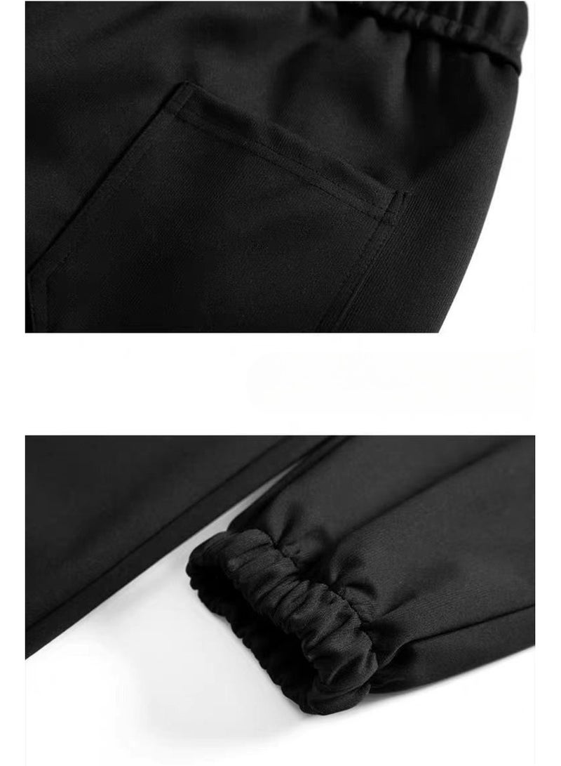 LEE Leisure Sports Suit Cardigan Hooded Sweatshirt Sweatpants Two-piece Set  - Image 3