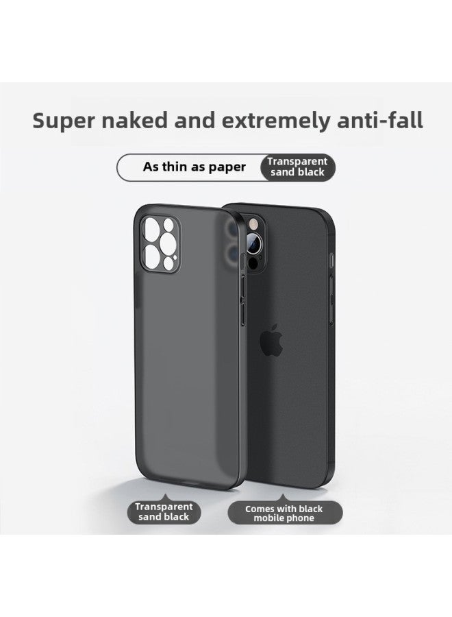 For IPhone15 Ultra-thin Frosted Phone Case Apple 16promax Advanced 14 Sense Protective Case 13 Simple-Color:Ultra-thin Frosted Soft Shell ]-Applicable Model:iPhone16
