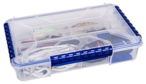 Flambeau Outdoors Waterproof Tuff Tainer - Fishing Lure, Tackle, and Gear Storage Box, Ultimate Tuff Tainer Tackle Box Includes Zerust Anti-Rust Tab - WP5000 Series 14" Double Deep - Image 2
