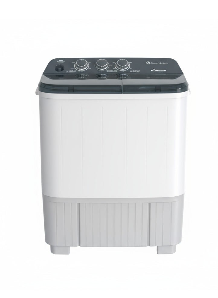 سمارت اليكتريك غسالة سمارت الكتريك حوضين 5  كيلو ، بدون ضوضاء، عالية الجودة، سهلة النقل، - Image 2