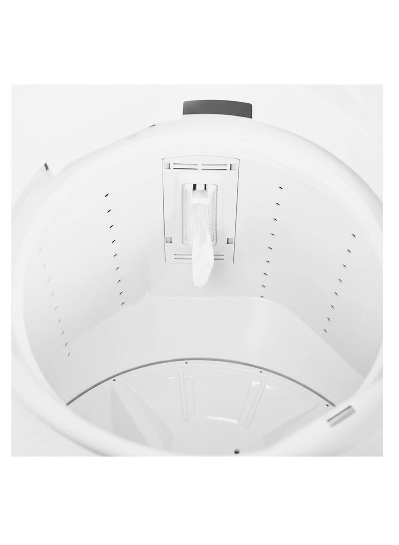 سمارت اليكتريك غسالة سمارت الكتريك حوضين 5  كيلو ، بدون ضوضاء، عالية الجودة، سهلة النقل، - Image 4