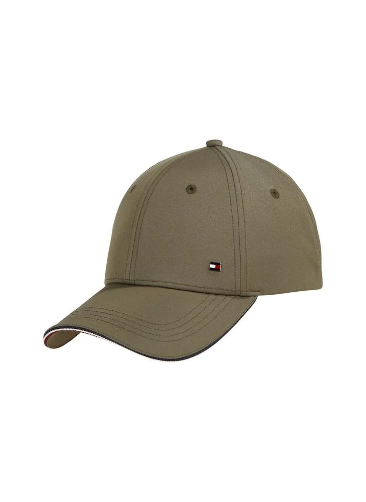 تومي هيلفيغر Corp Logo Detailed Curved Peak Cap