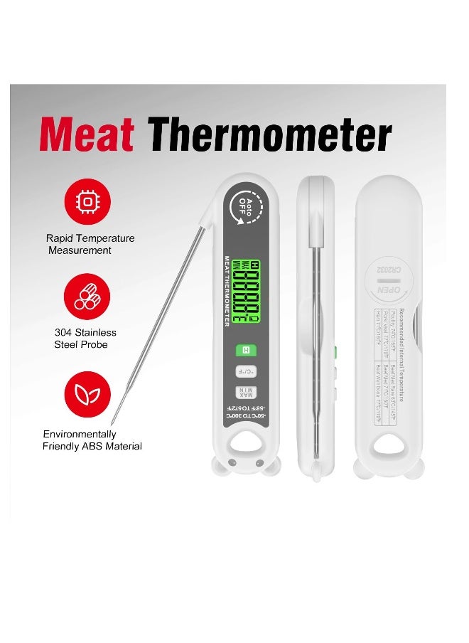 Generic Ultra Fast Waterproof Digital Meat Thermometer with Backlight and Calibration for Kitchen and BBQ, Cute Bear Design  - Image 4