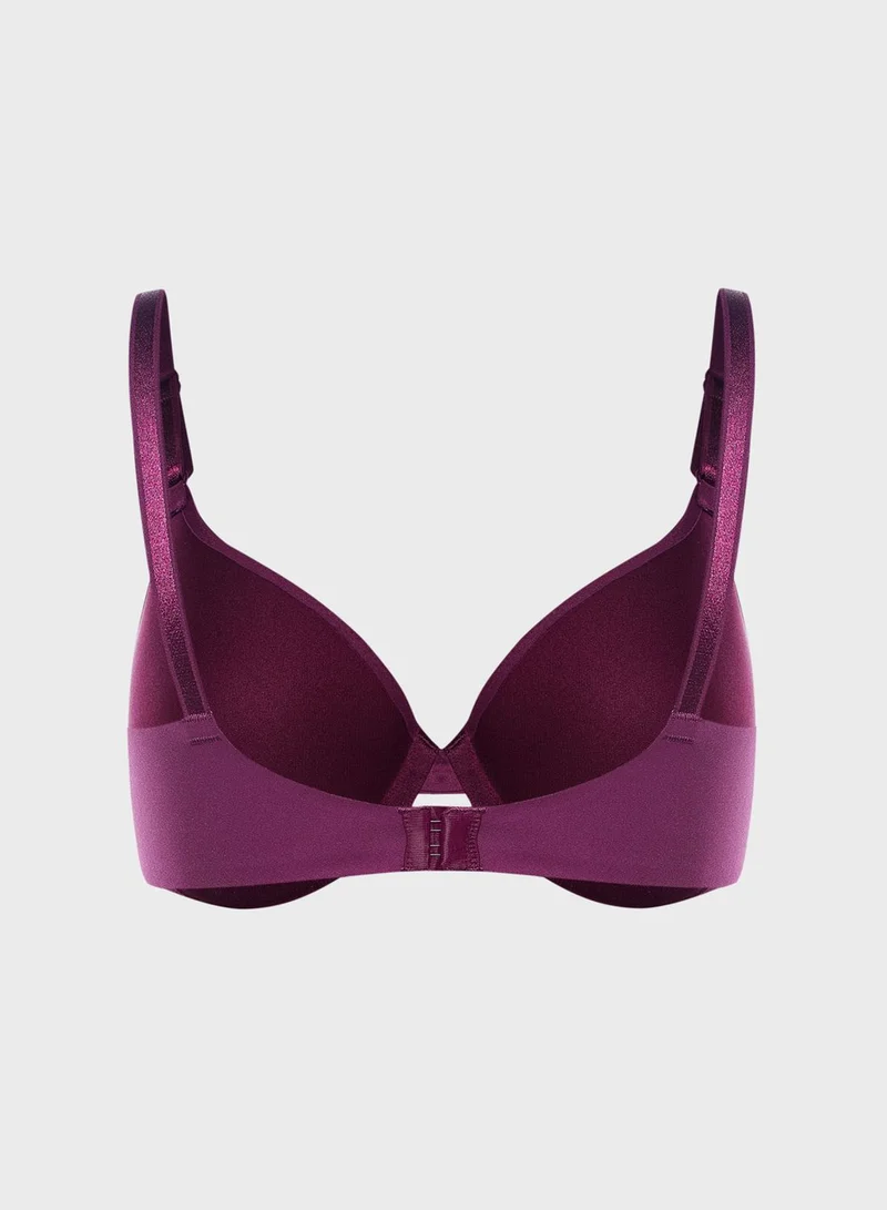 CALVIN KLEIN Push Up Cut Out Bra