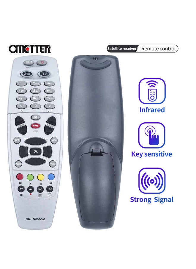 OMETTER - For DREAMBOX Remote Control with Learn Function DM800 DM800HD DM800SE DM500HD DM8000 HD SUNRAY SR4 V1 V2 - Image 1