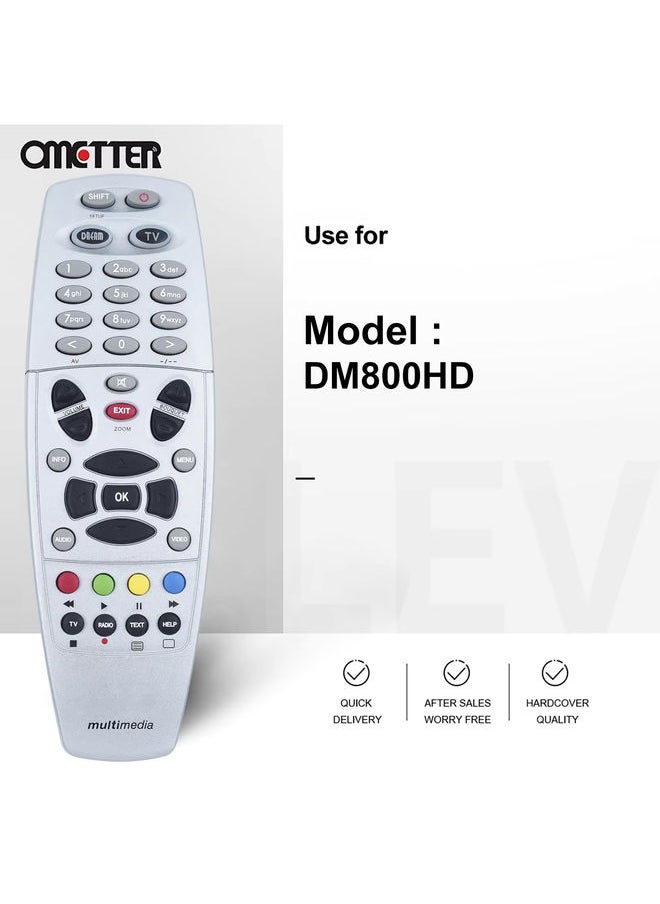 OMETTER - For DREAMBOX Remote Control with Learn Function DM800 DM800HD DM800SE DM500HD DM8000 HD SUNRAY SR4 V1 V2 - Image 1