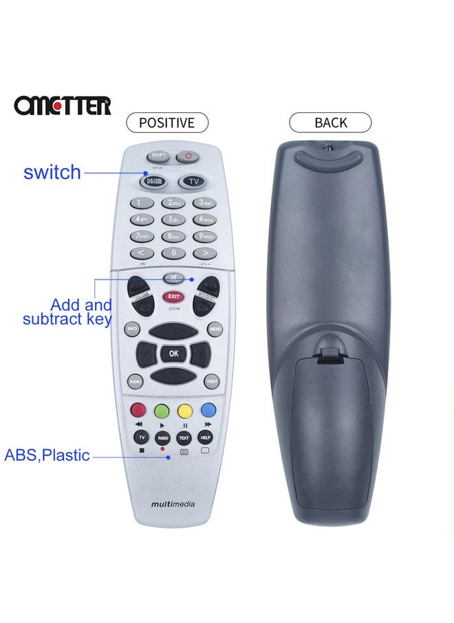 OMETTER - For DREAMBOX Remote Control with Learn Function DM800 DM800HD DM800SE DM500HD DM8000 HD SUNRAY SR4 V1 V2 - Image 1