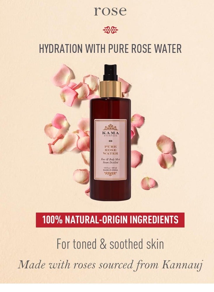 Kama Ayurveda Pure Rose Water Liquid - Pack of 1 (50 ML) - Image 2