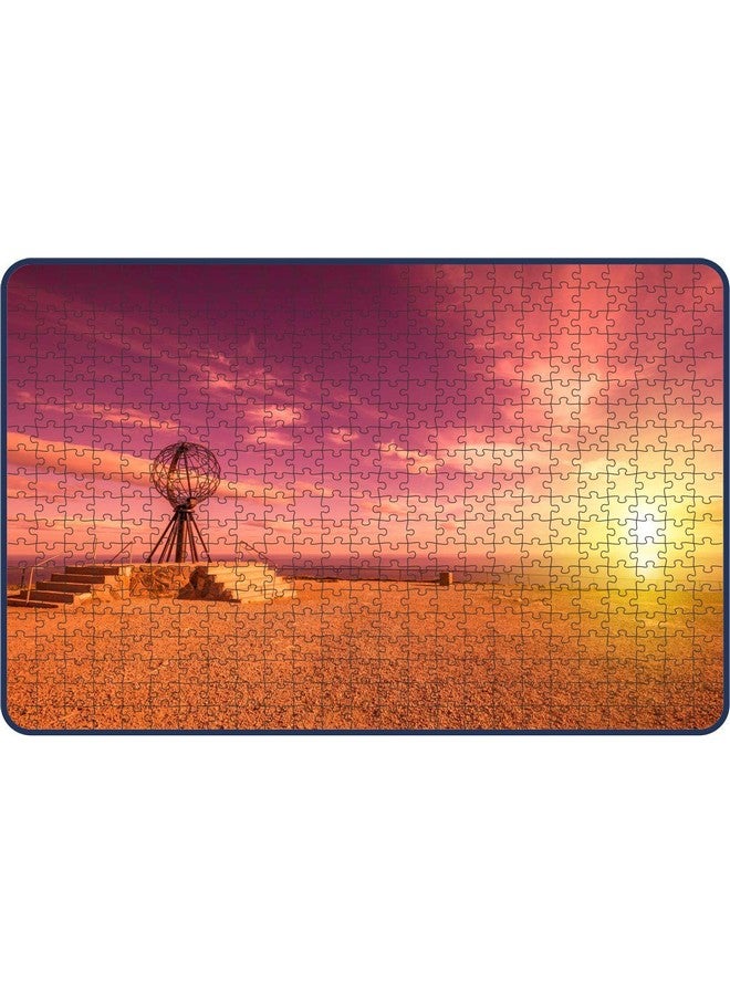 Webby Kids The Polar Day in Norway Wooden Jigsaw Puzzle, 500 Pieces - Image 1