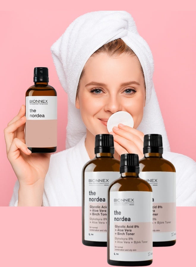 BIONNEX 3 Pieces Bionnex The Nordea Glycolic Acid 8% 100ml - Image 1
