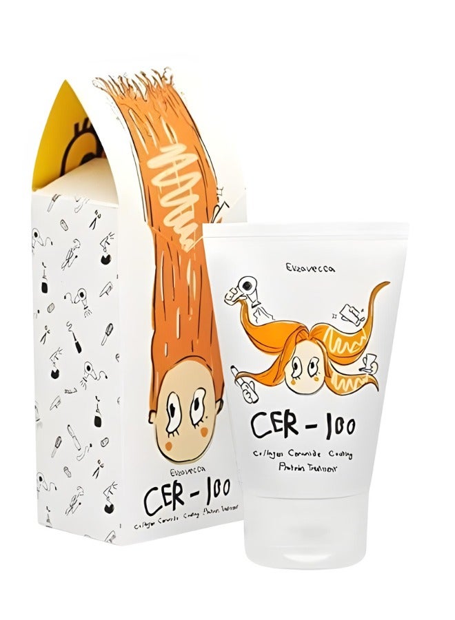 إليزافيكا إليزاڤيكا CER-100 علاج بروتين للشعر بالكولاجين والسيراميد - إصلاح مكثف للشعر التالف 100 مل - Image 2