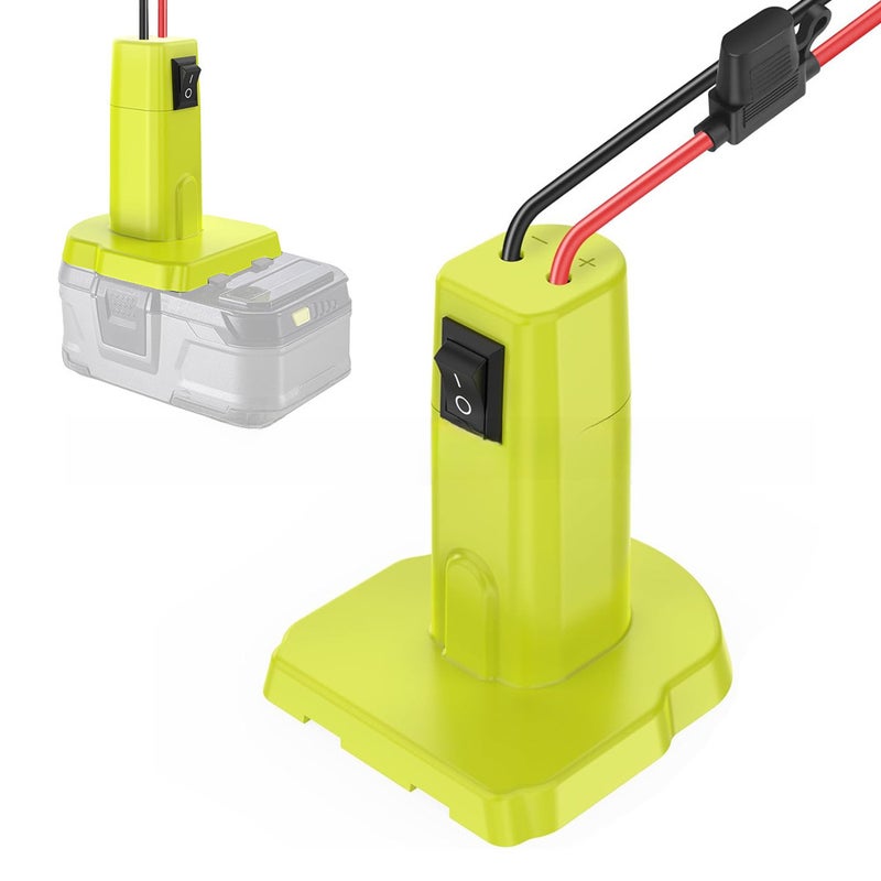 Suitable for RYOBI (RYOBI)18V power tools nickel-electric lithium battery DIY output adapter with cable(Liyoubi-Two Lines) - Image 3