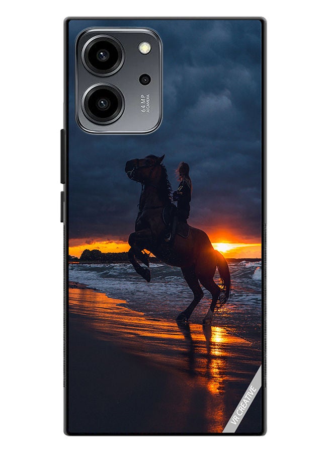 VR CREATIVE Protective Case Cover For Honor 80 SE Horse1 Design Multicolour - Image 1