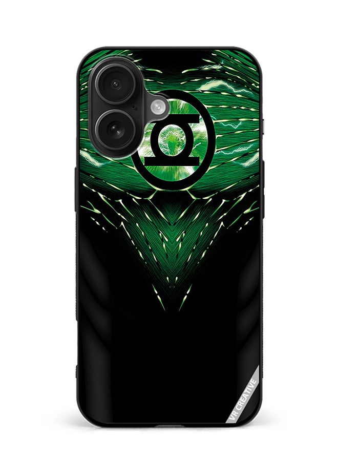 VR CREATIVE Protective Case Cover For Apple iPhone 16 Jack Kirby Green Lanterns Art Design Multicolour