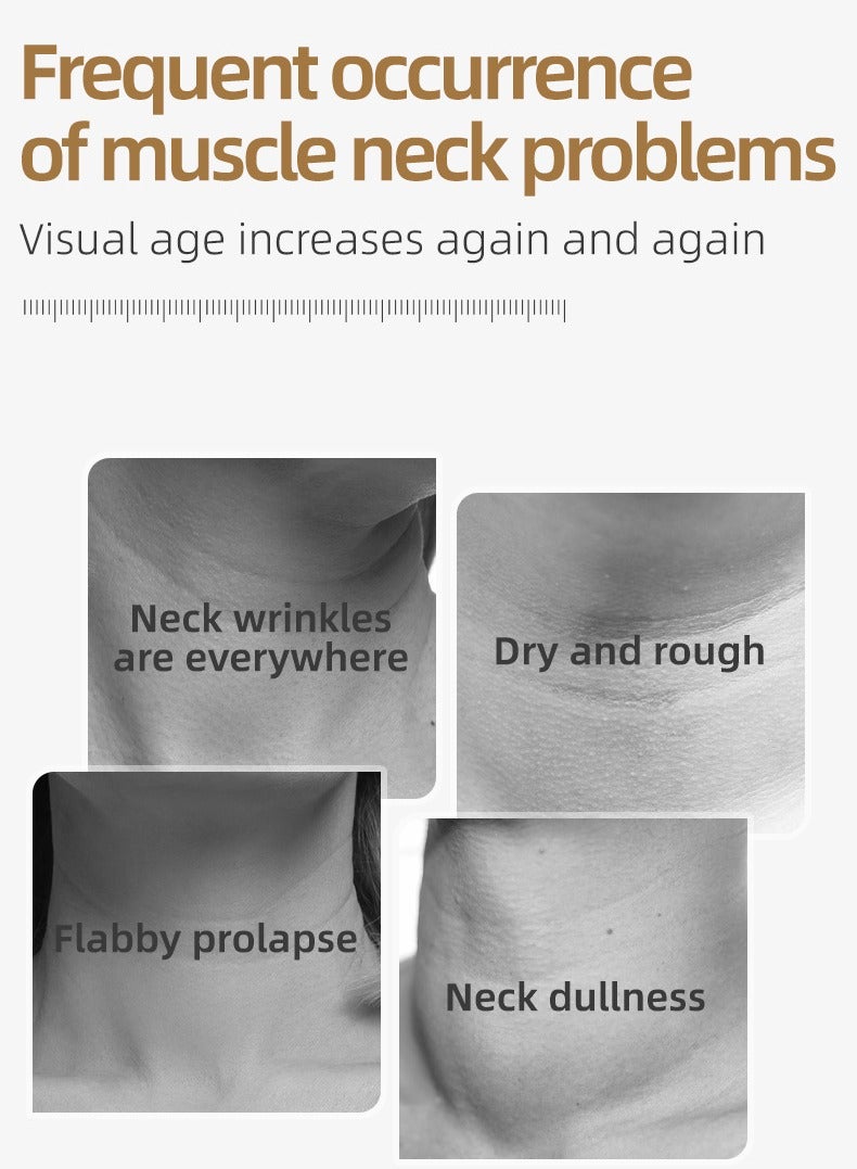 AH-8 Firming Neck Cream for Crepey Skin Body Care Comfort, Roller Neck Cream, For Neck  Jawline Lifting with 8 Types of Hyaluronic Acids, Boosting Firmness, Elasticity, Deep Hydration, 4.23 oz  - Image 4