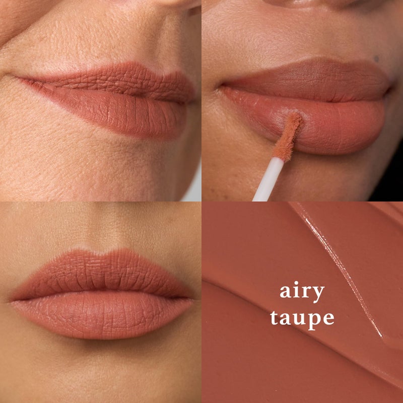Julep It's Whipped Matte Lip Mousse - Airy Taupe - Long-Lasting Liquid Lipstick - Non-Drying Velvety Finish - Moisturizing Shea Butter - Image 2